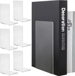 Läbipaistvad raamatuhoidjad RUHHY – komplekt 6 tk