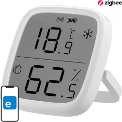 Nutikas ZigBee LCD temperatuuri- ja niiskusandur Sonoff