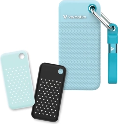 Verbatim Pocket SSD Colour Edition 1 TB must/sinine