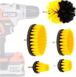 Mitmeotstarbelised puuriotsikud puhastamiseks, komplekt 5 tk