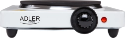 ADLER 1500 W Single-Burner Electric Hot Plate, White