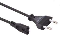 Toitekaabel „kaheksas“ 2-pin 3 m EU