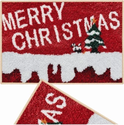 Jõulune uksematt Merry Christmas 50 × 80 cm
