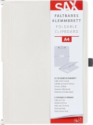 SAX suletavad kirjutusalused klambriga A4, kreemjad