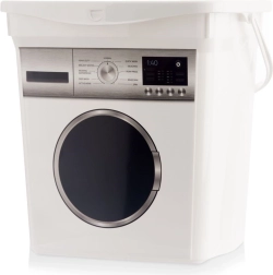 6 l pesupulbri ja kapslite konteiner