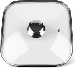 Klaasist ruudukujuline kaas Grande 27 × 27 cm Orion