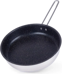 Terasest pann GRANDE 26 cm, marmorilaadse mittenakkuva kattega
