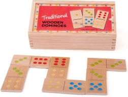 Bigjigs Toys klassikaline puidust doominomäng