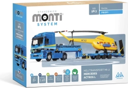 SEVA Monti System Helitransport MI-2 Mercedes Actros L ehituskomplekt