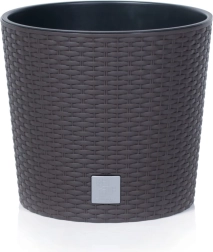 Lillepott Rato Round sisepotiga 20 cm umbra