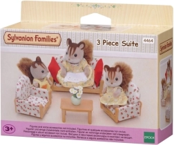 Kolmeosaline SYLVANIAN FAMILIES diivanikomplekt nukumajale