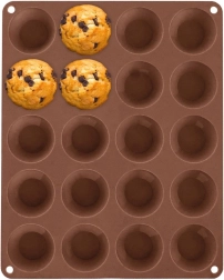 Silikoonvorm mini muffinitele 20 tk Orion