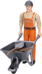 Bruder Bworld kommunaalkomplekt figuuriga