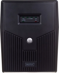 Line-interactive UPS varutoiteallikas LED 1500 VA / 900 W DIGITUS koos AVR-iga, 4x SCHUKO, USB, RS232, RJ45