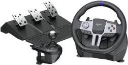 Mängurool PXN V9 Gen2 pedaalide ja käigukangiga (PC, PlayStation, Xbox, Switch)