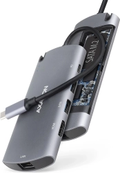 Mitme pordiga USB‑C jaotur 3.2 Gen 1 AXAGON