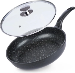 Graniidkattega pann klaaskaanega ORION Grande 28 cm
