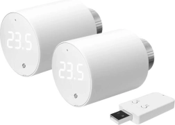 Shelly BLU TRV termostaatpea Wi‑Fi ja Bluetoothiga – 2 tk komplekt koos juhtseadmega