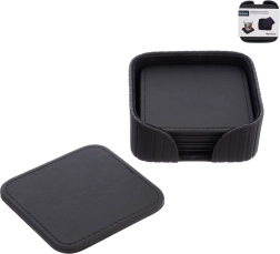 Gentlemani klaasialused koos alusega 10 × 10 cm – 4 tk