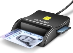 Kaardilugeja Axagon CRE-SM3SD USB, tugi SD/microSD/SIM kaartidele