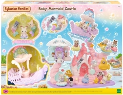 SYLVANIAN FAMILIES väikeste merineitsite palee – veealune mängukomplekt figuuridega