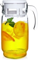 Klaaskann kaanega 2 l