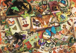 500-osaline kvaliteetpuzzle, Liblikakollektsionäär