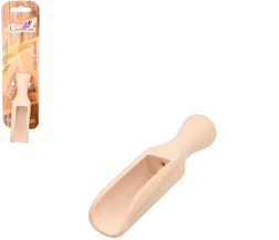Puidust kühvel lusikas pöögipuust 10 cm