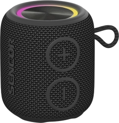Bluetooth-kõlar Sencor Sirius 2 Micro, must, 5 W, LED-i ja TWS-iga