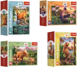 Puzzle 54 mini – üllatavad dinosaurused 3 Trefl
