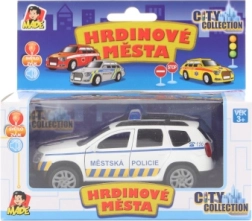 Linnapolitsei politseiauto valguse ja heliga