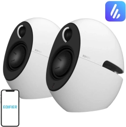 Edifier e25HD valged kõlarid Hi‑Res heli ja Bluetoothiga