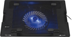 Jahutusalus sülearvutile TRACER Icestorm 12–17″ sinise LED-ventilaatoriga