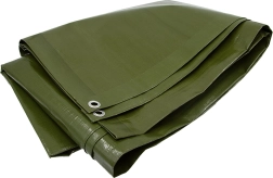 Roheline öösidega kate 4 × 6 m 200 g/m²