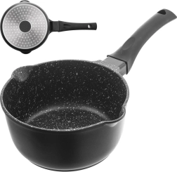 GRANDE kastrul 16 cm, 1,3 l mittekleepuva graniitpinnaga