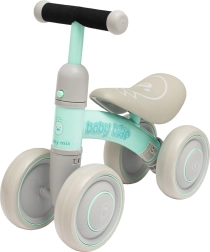 Baby Mix Baby Bike laste lükatav jooksuratas, roheline