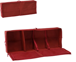 Punane pakkepaberi korraldaja 80 × 30 × 12 cm