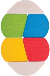 Bigjigs beebidele mõeldud puidust Twister