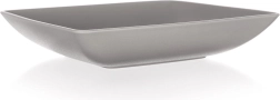 Sügav ruudukujuline plasttaldrik 17,5 × 17,5 cm LATTE CULINARIA