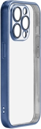 Joyroomi matt kaitseümbris iPhone 15 Pro jaoks – sinine