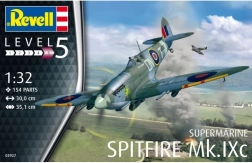 Plastikust kokkupandav lennukimudel Spitfire Mk.IXC