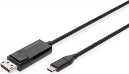 Digitus kahesuunaline USB Type-C–DisplayPort adapter 8K 2 m