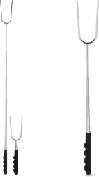 Teleskoopiline grillkahvel 24–72 cm roostevabast terasest
