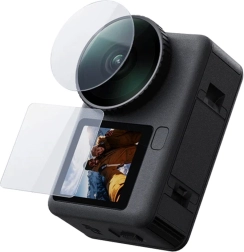 Telesin tempered glass set for DJI Osmo Action 6 (lens and displays)