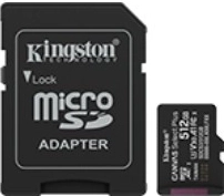 microSD mälukaart 512GB Canvas Select+ koos adapteriga