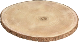 Puidust koorega ketas 32–37 cm