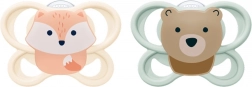 NUK Perfect Match Air lutt vastsündinutele, FOX/BEAR, 2 tk
