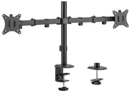 Reguleeritav lauakinnitus kahe monitori jaoks, kuni 32 tolli, 9 kg