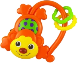Laste kõristi heliga Baby Mix ahv oranž