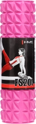 Massaaži-fitnessrull HMS FS205, 45 cm – Roosa